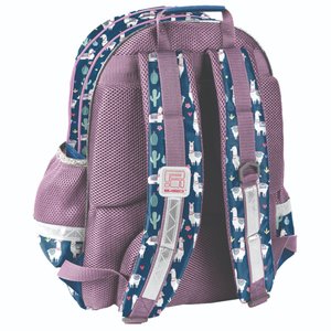 Školní batoh Lama modro-fialový-8